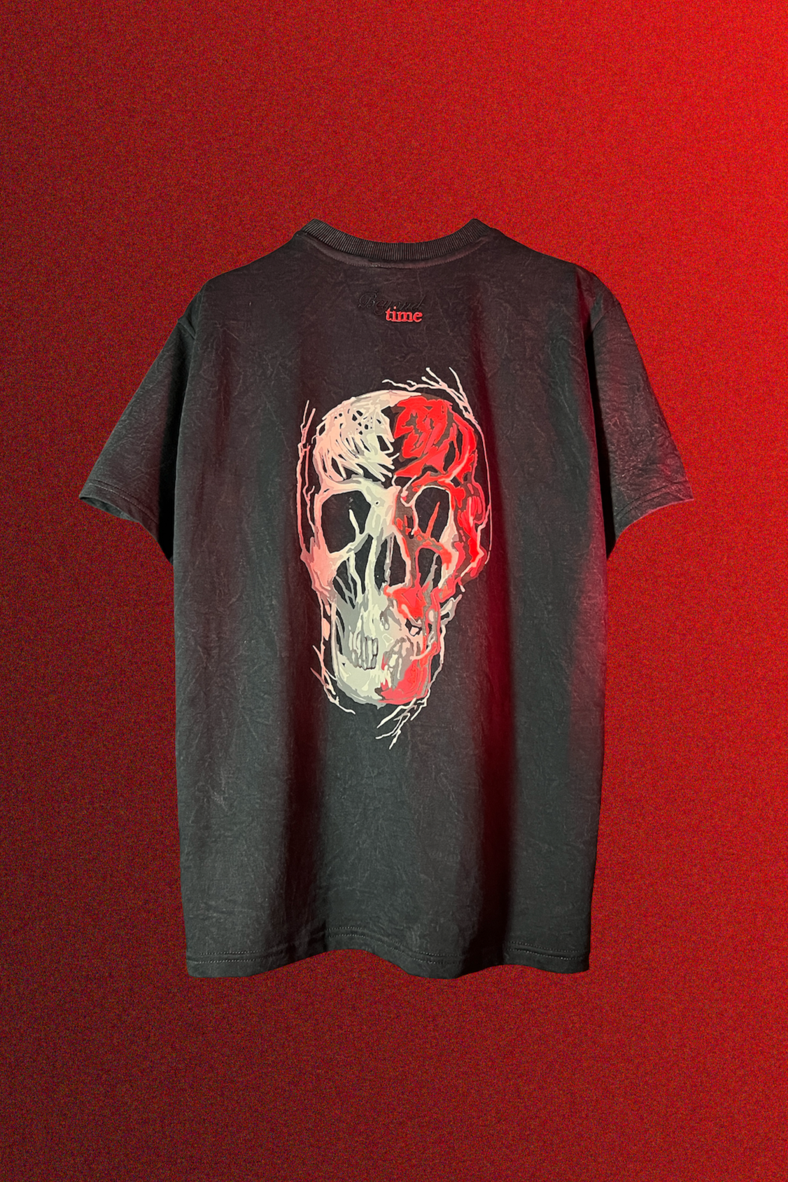 HALF BLOOD SKULL T-SHIRT