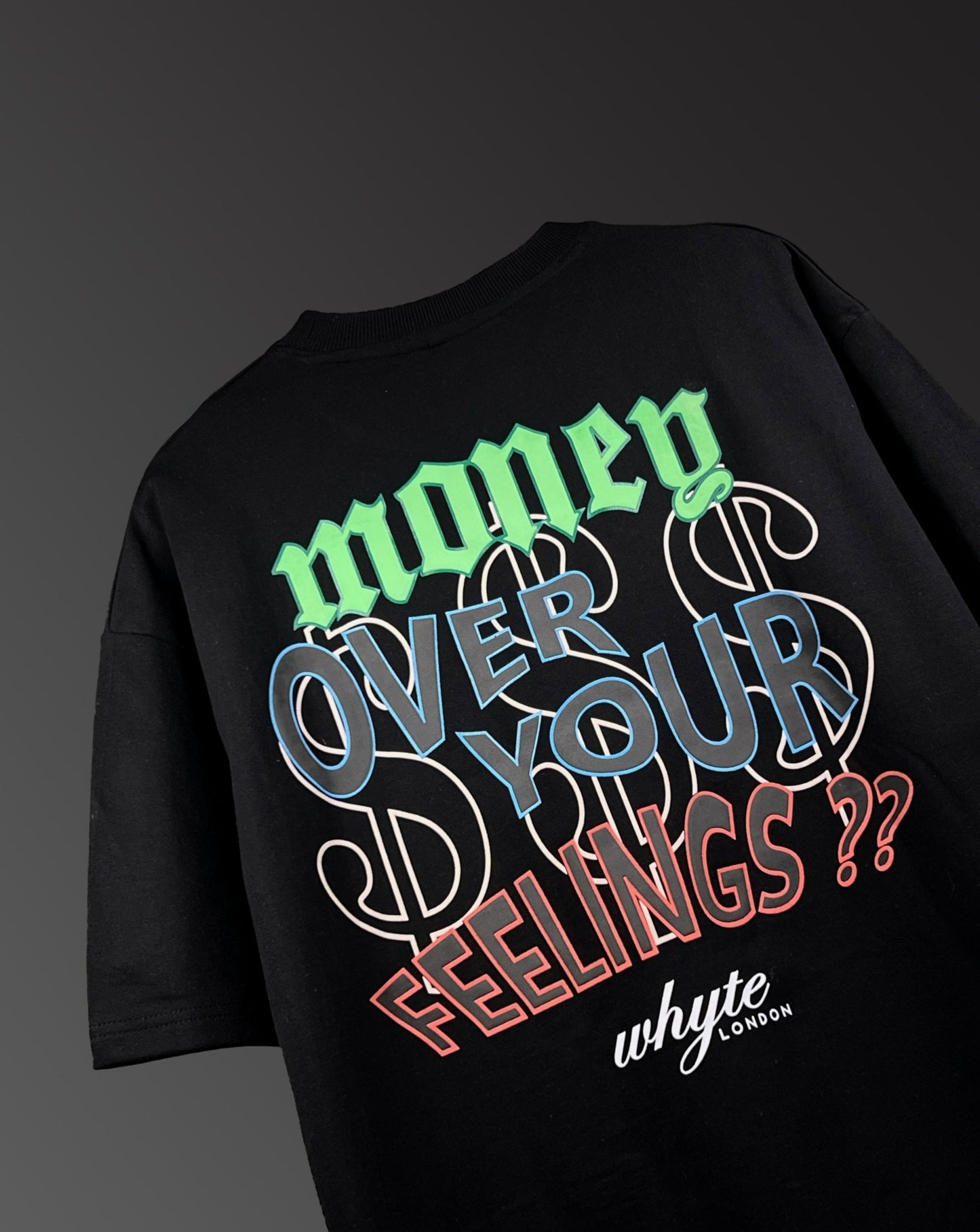 MONEY OVER YOUR FEELINGS T-SHIRT